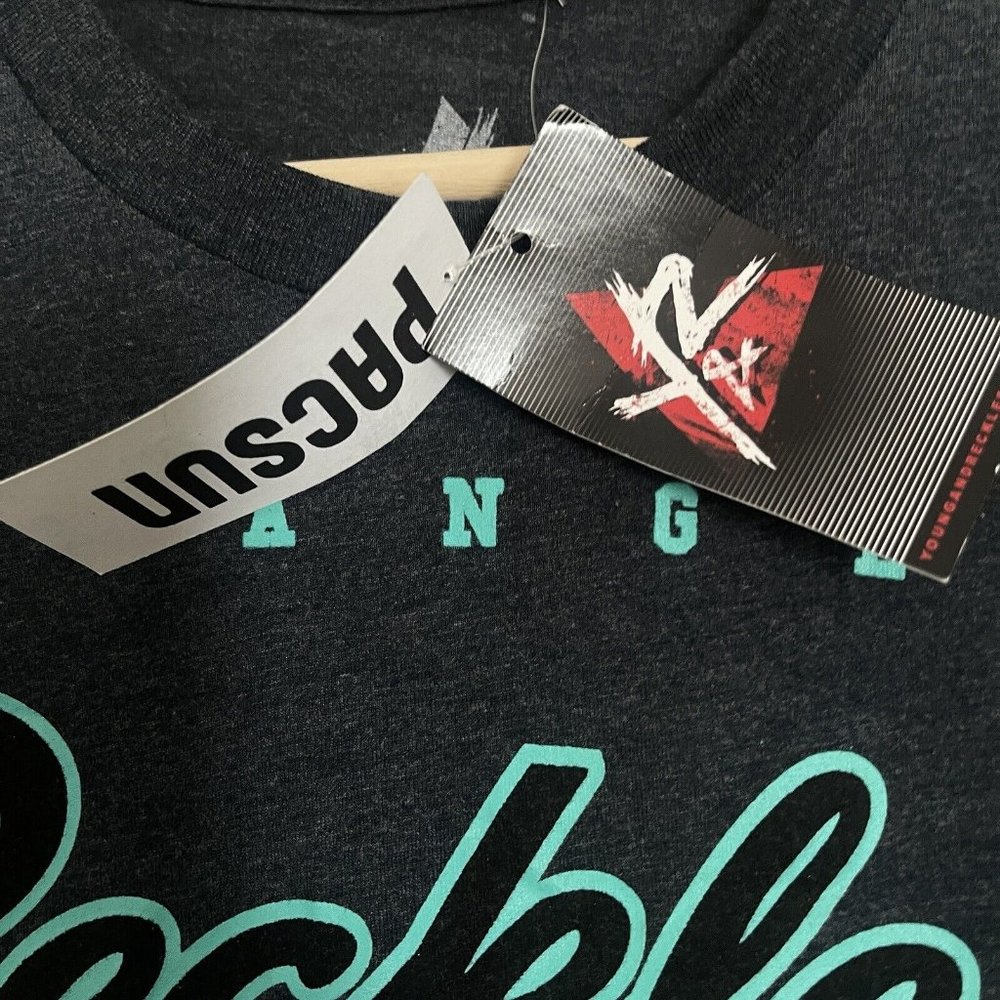 Young and Reckless Shirt Men Medium Deadstock Cult Champions Los Angeles Y2K New - Picture 5 of 10
